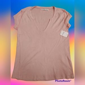 Free People reversed shirt women S